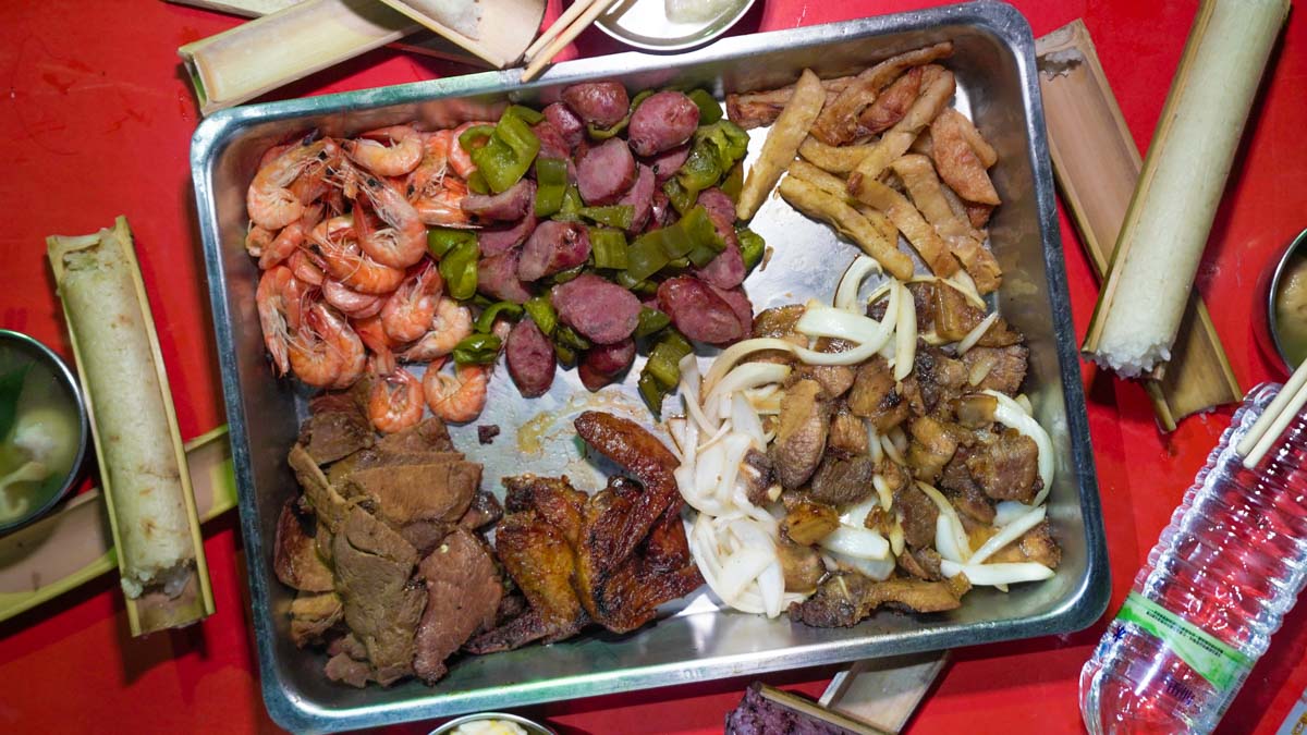 Hualien River Shrimping BBQ Dinner - Things to eat in Hualien